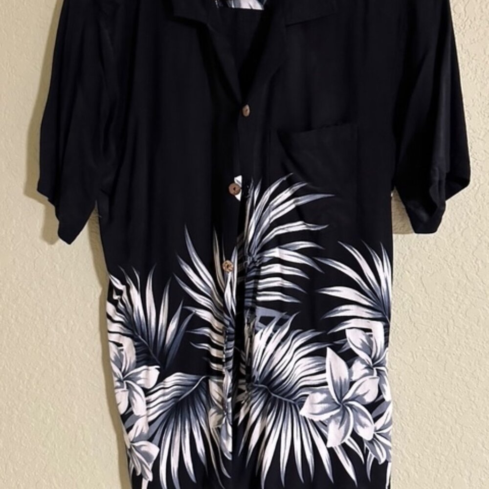 Favant Men's Hawaiian Aloha Shirt Size Medium